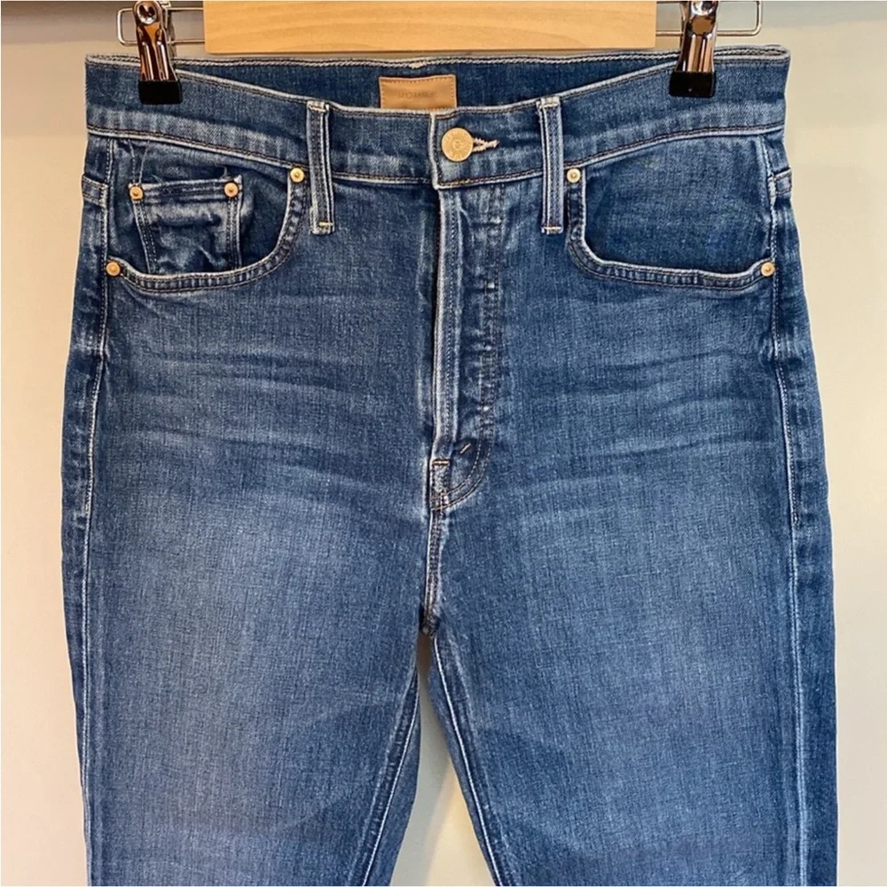MOTHER The Tripper Ankle Fray Sz 28 - Picture 6 of 16